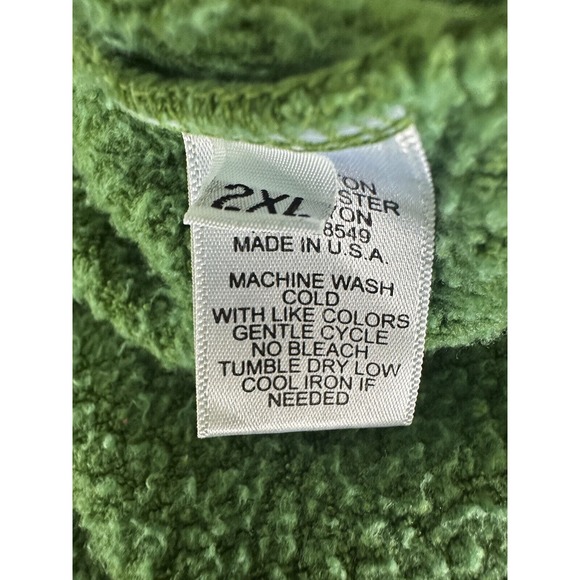 *Rare* Aviator Nation 5 Stripe Hoodie Full Zip Colorblock Jacket Green Blue XXL - Picture 9 of 15